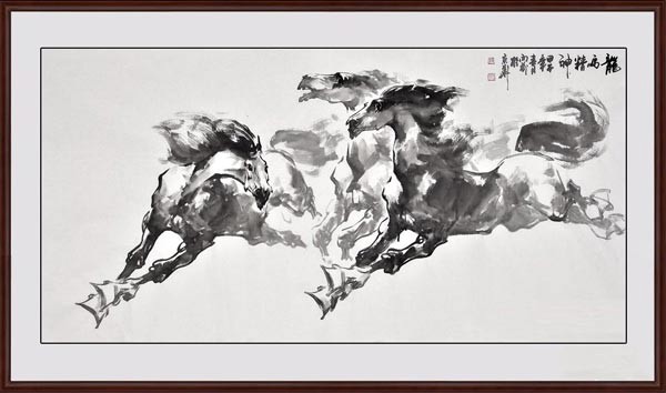 董事長(zhǎng)辦公室設(shè)計(jì)時(shí)掛哪些裝飾畫，可以襯托出品味和修養(yǎng)《龍馬精神》